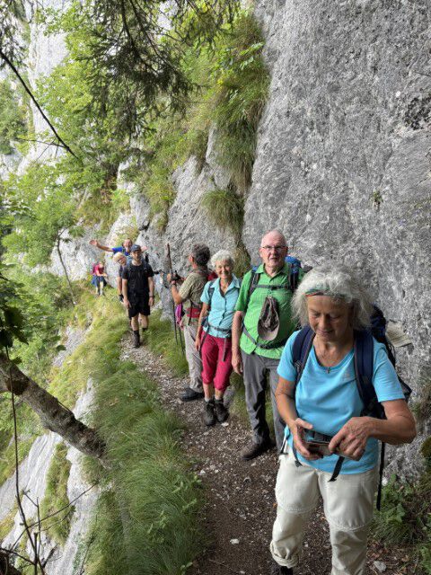 Samstagmorgen kurz vor der Leiter Klein